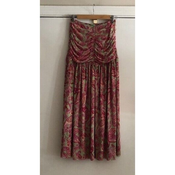 NWT $270 MISA LOS ANGELES DALIDA HI LO MIDI MAXI SKIRT US SIZE SMALL SOLD OUT! - Picture 5 of 6